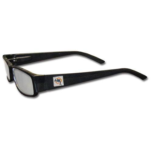 Miami Dolphins Black Reading Glasses +1.50 (SSKG) - 757 Sports Collectibles