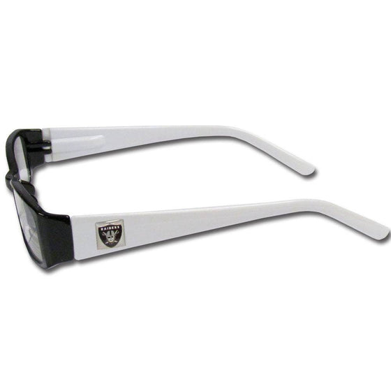 Oakland Raiders Reading Glasses +2.00 (SSKG) - 757 Sports Collectibles