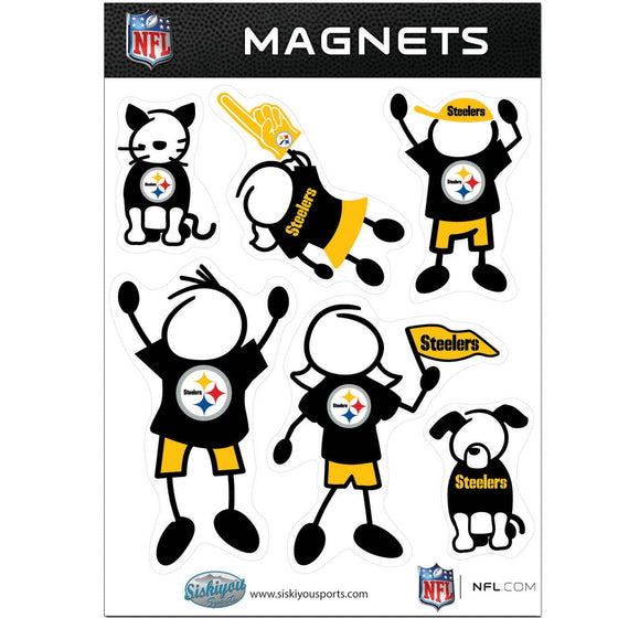 Pittsburgh Steelers Family Magnet Set (SSKG) - 757 Sports Collectibles