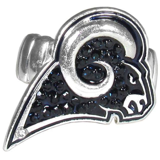 Los Angeles Rams Crystal Ring (SSKG) - 757 Sports Collectibles