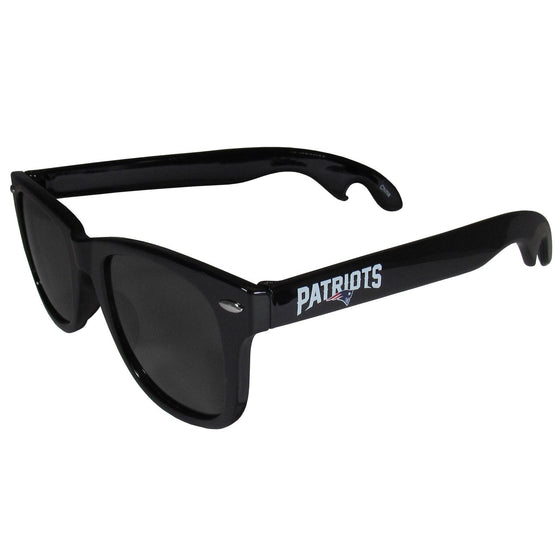 New England Patriots Beachfarer Bottle Opener Sunglasses - 757 Sports Collectibles