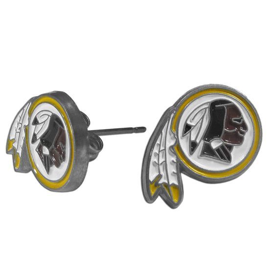 Washington Redskins Stud Earrings (SSKG) - 757 Sports Collectibles