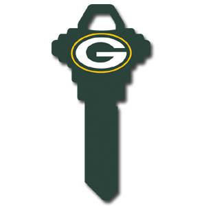 Schlage NFL Key - Green Bay Packers (SSKG) - 757 Sports Collectibles