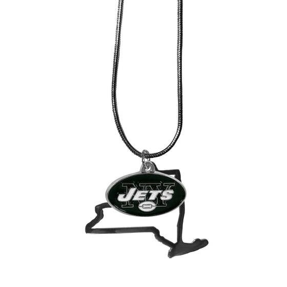 New York Jets State Charm Necklace (SSKG) - 757 Sports Collectibles