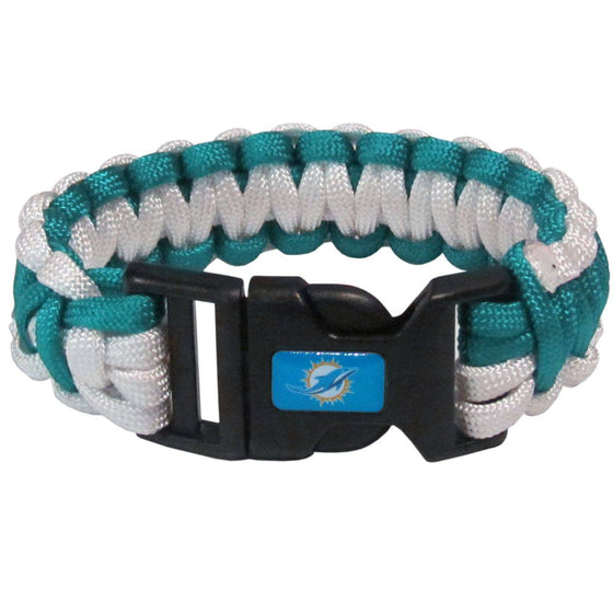 Miami Dolphins Survivor Bracelet (SSKG) - 757 Sports Collectibles