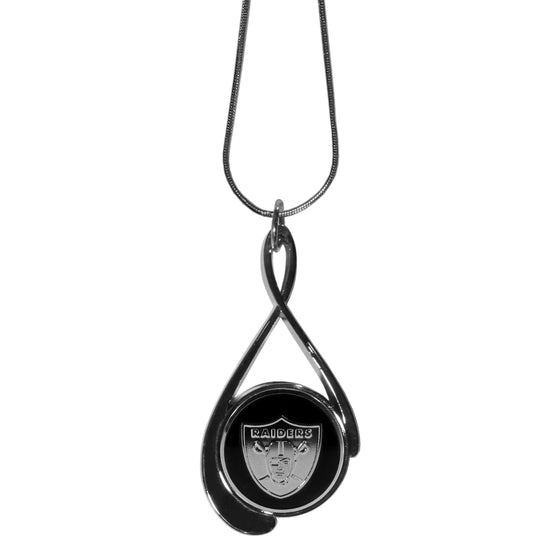 Oakland Raiders Tear Drop Necklace (SSKG) - 757 Sports Collectibles