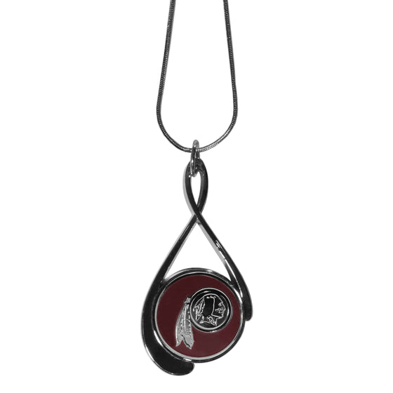 Washington Redskins Tear Drop Necklace (SSKG) - 757 Sports Collectibles