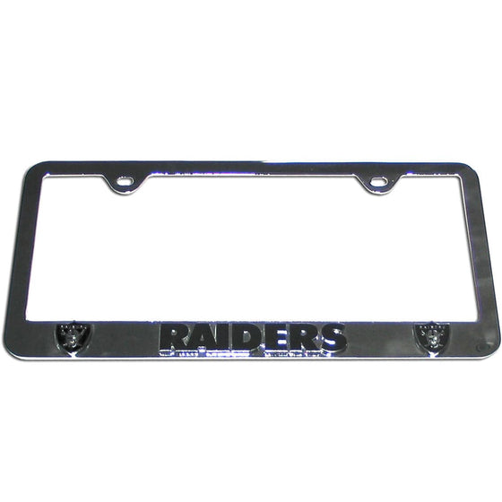 Oakland Raiders Tag Frame (SSKG) - 757 Sports Collectibles