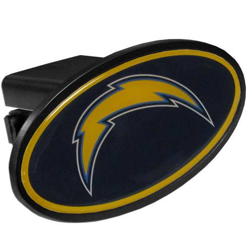Los Angeles Chargers Plastic Hitch Cover Class III (SSKG) - 757 Sports Collectibles