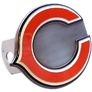 Chicago Bears Large Hitch Cover Class II and Class III Metal Plugs (SSKG) - 757 Sports Collectibles