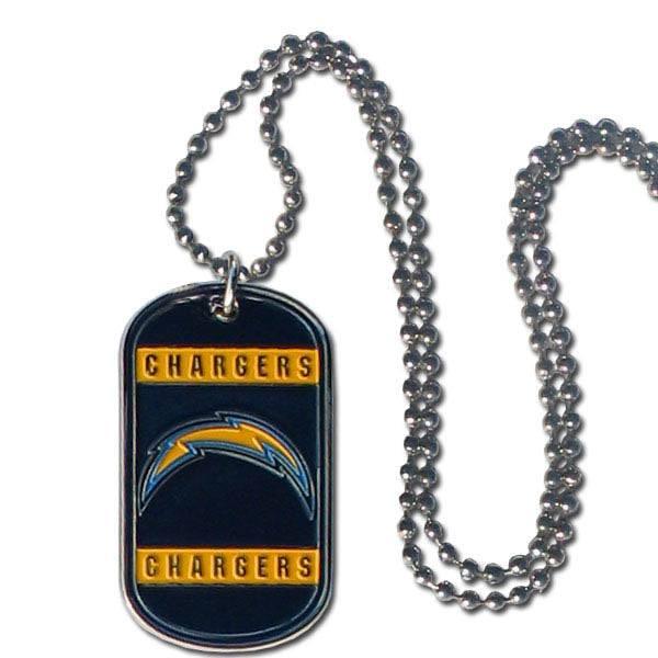 Los Angeles Chargers Tag Necklace (SSKG) - 757 Sports Collectibles