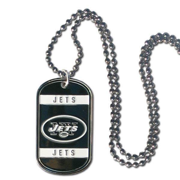 New York Jets Tag Necklace (SSKG) - 757 Sports Collectibles