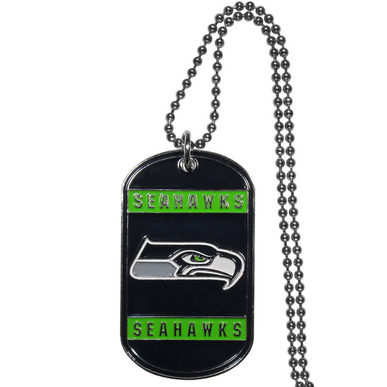 Seattle Seahawks Tag Necklace (SSKG) - 757 Sports Collectibles