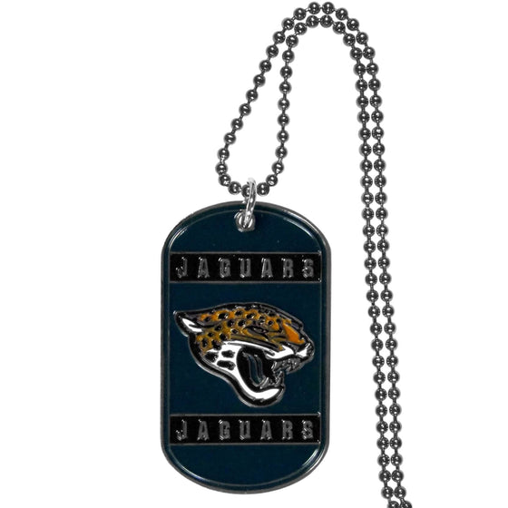 Jacksonville Jaguars Tag Necklace (SSKG) - 757 Sports Collectibles
