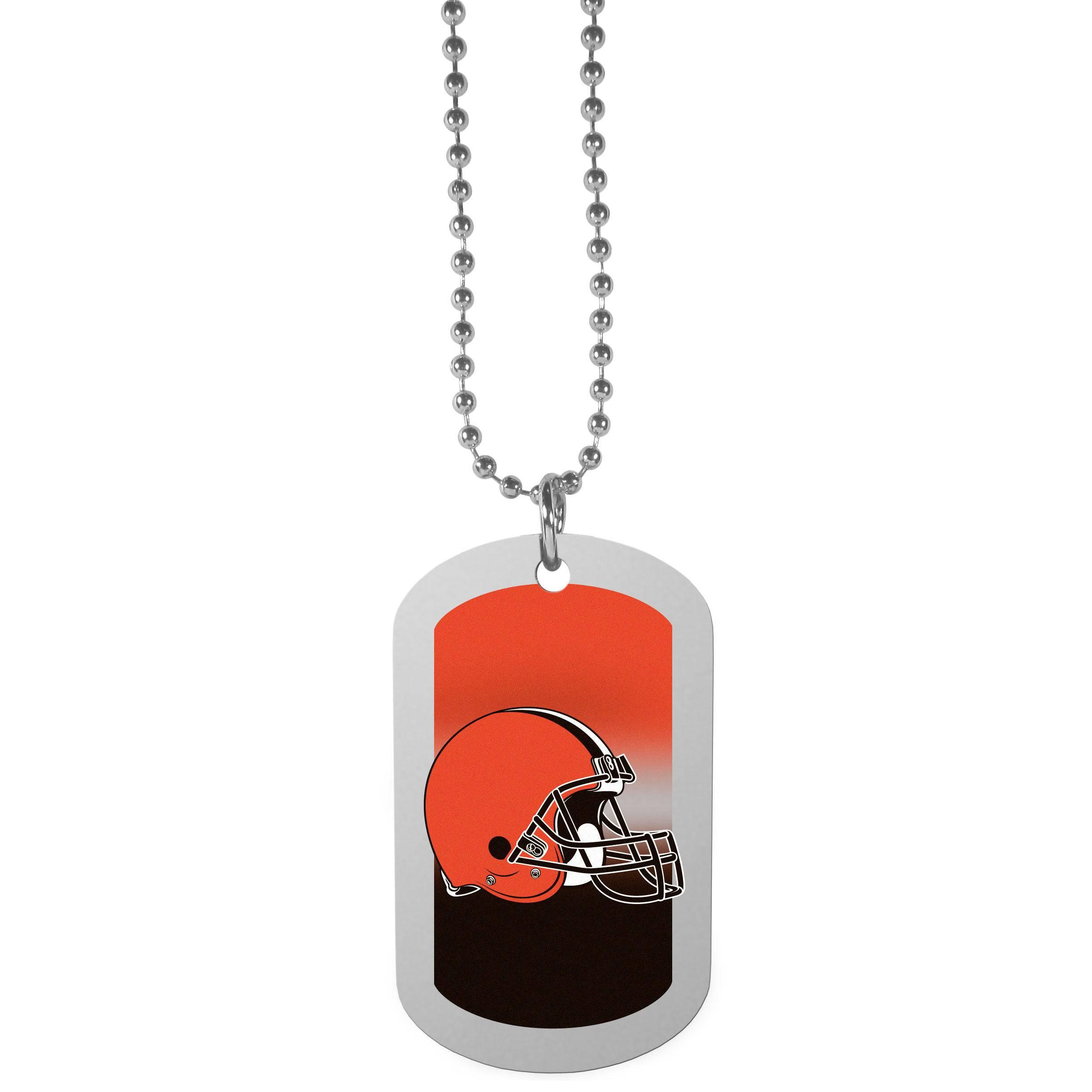 Cleveland Browns Team Tag Necklace (SSKG) - 757 Sports Collectibles