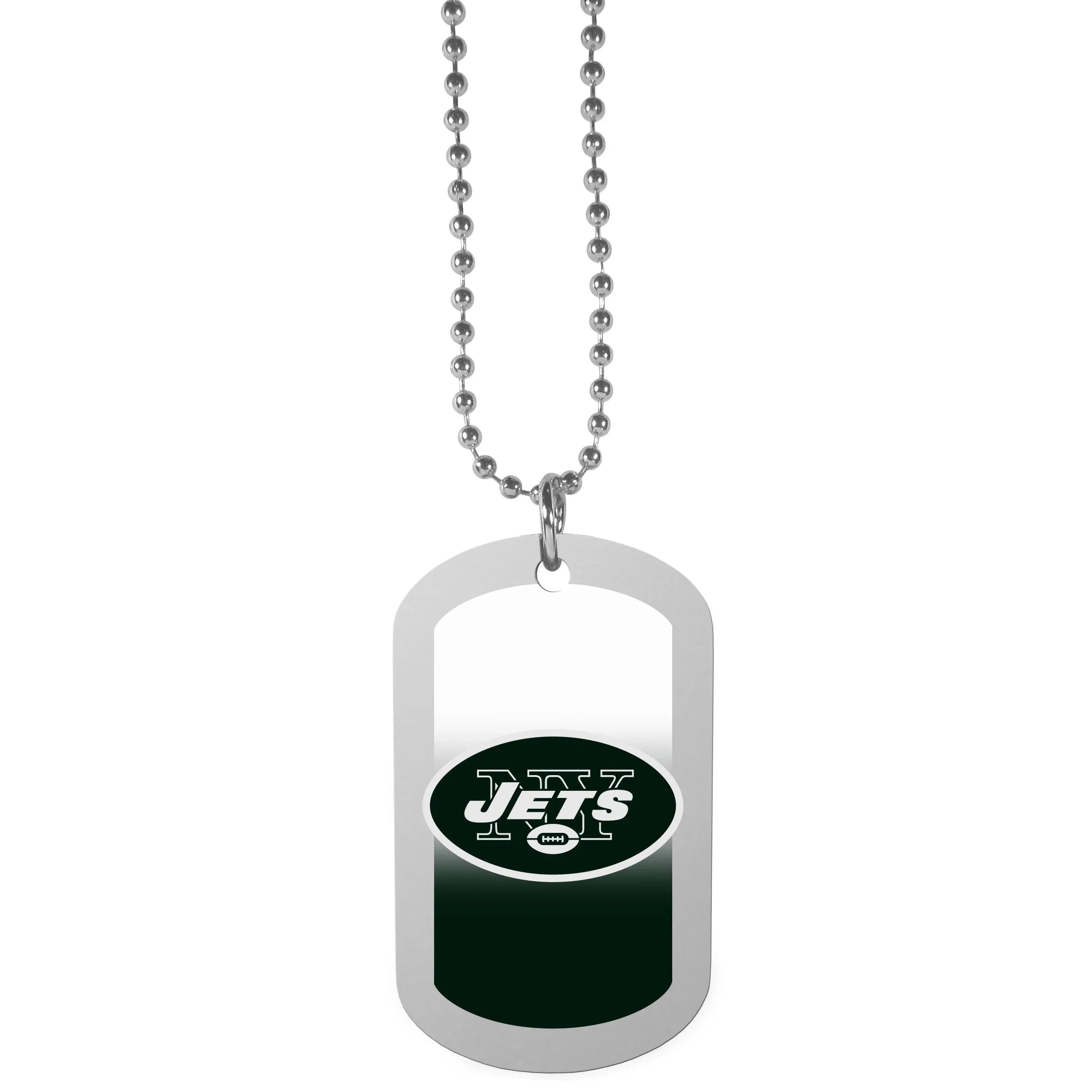 New York Jets Team Tag Necklace (SSKG) - 757 Sports Collectibles
