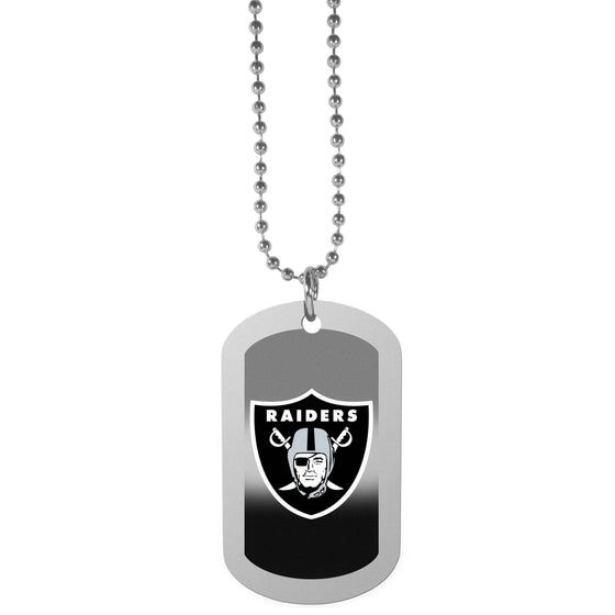 Oakland Raiders Team Tag Necklace (SSKG) - 757 Sports Collectibles