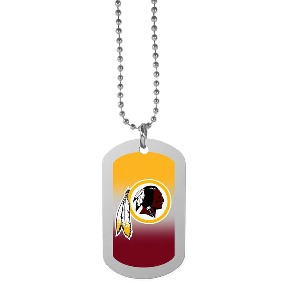 Washington Redskins Team Tag Necklace (SSKG) - 757 Sports Collectibles