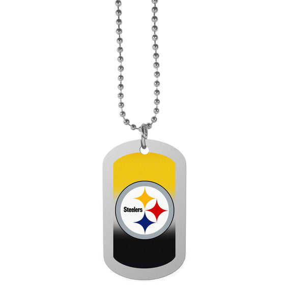 Pittsburgh Steelers Team Tag Necklace (SSKG) - 757 Sports Collectibles