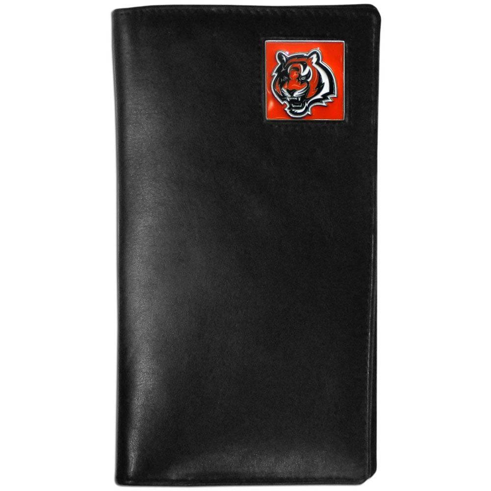 Cincinnati Bengals Leather Tall Wallet (SSKG) - 757 Sports Collectibles