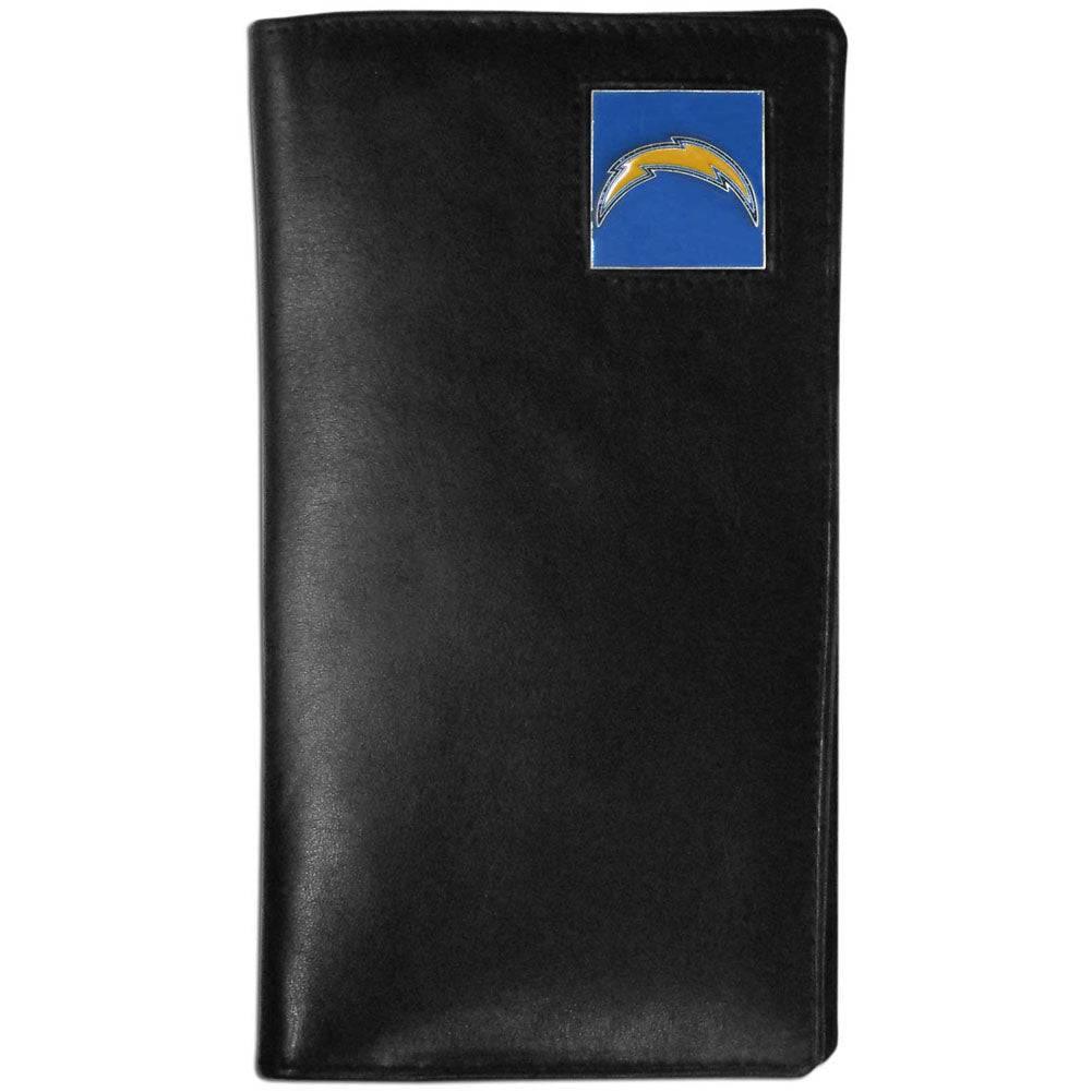 Los Angeles Chargers Leather Tall Wallet (SSKG) - 757 Sports Collectibles