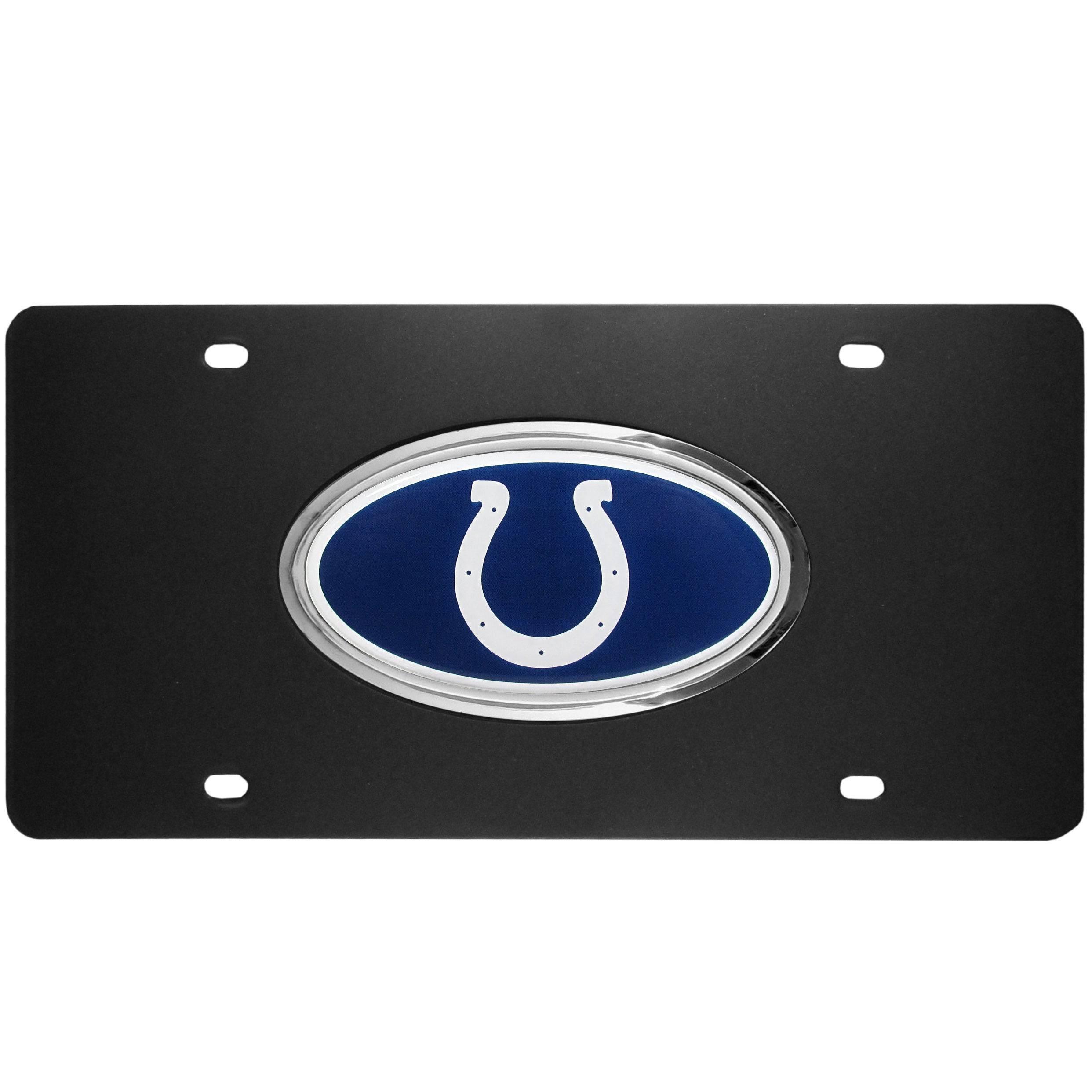 Indianapolis Colts Acrylic License Plate (SSKG) - 757 Sports Collectibles