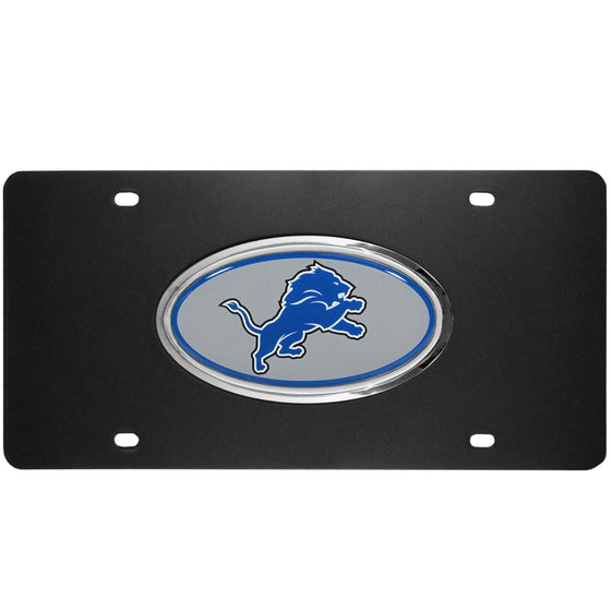 Detroit Lions Acrylic License Plate (SSKG) - 757 Sports Collectibles