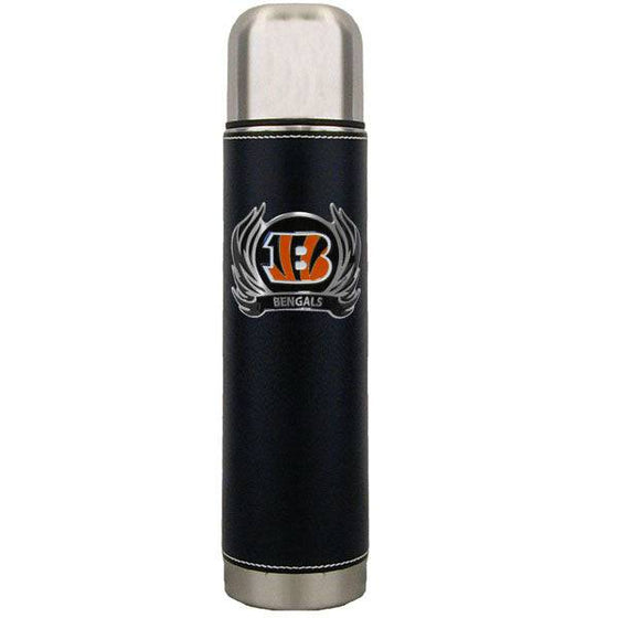 Cincinnati Bengals Thermos with Flame Emblem (SSKG) - 757 Sports Collectibles