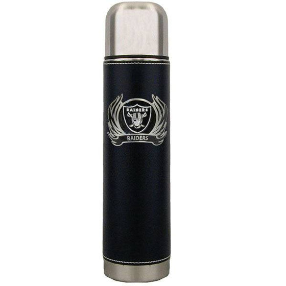 Oakland Raiders Thermos with Flame Emblem (SSKG) - 757 Sports Collectibles