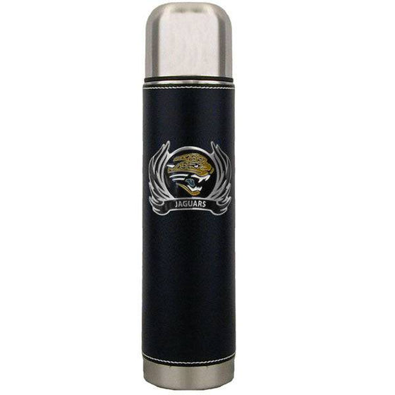 Jacksonville Jaguars Thermos with Flame Emblem (SSKG) - 757 Sports Collectibles