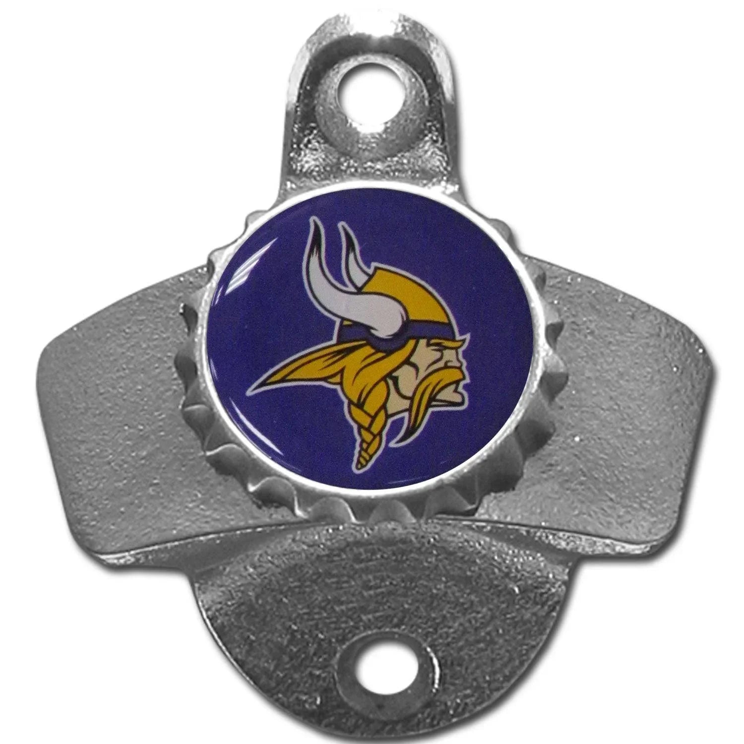 Minnesota Vikings Wall Mounted Bottle Opener (SSKG) - 757 Sports Collectibles