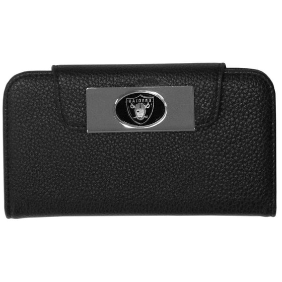 Oakland Raiders Samsung Galaxy S4 Wallet Case (SSKG) - 757 Sports Collectibles