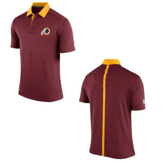 Washington Redskins On-Field Nike Dri Fit Coach's Collared Shirt Size M,L,XL - 757 Sports Collectibles