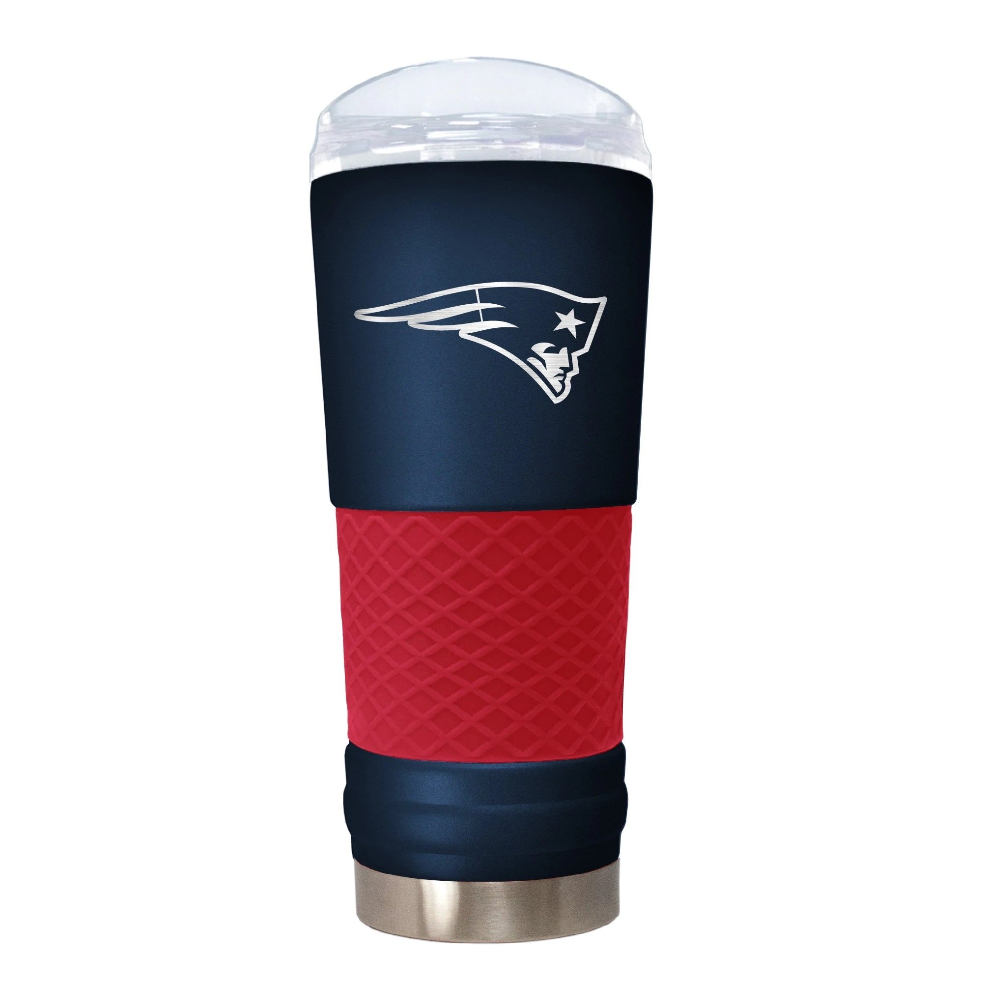 New England Patriots "The Draft" 24oz. Stainless Steel Travel Tumbler - 757 Sports Collectibles