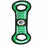 Green Bay Packers Field Tug Toy by Pets First