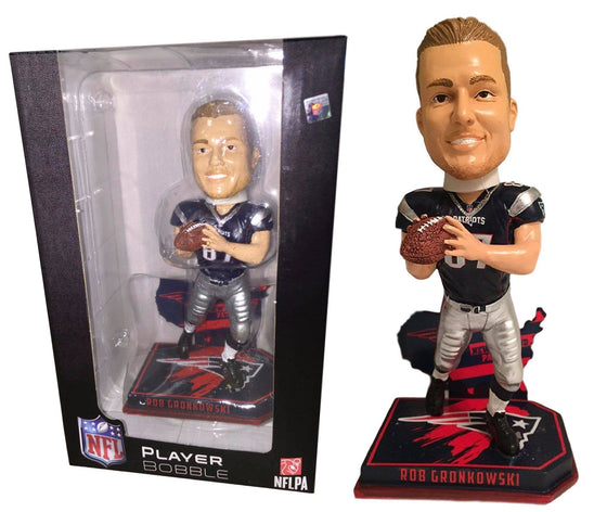 New England Patriots Rob Gronkowski Nation 8" Limited Edition Bobblehead Statue Figure - 757 Sports Collectibles