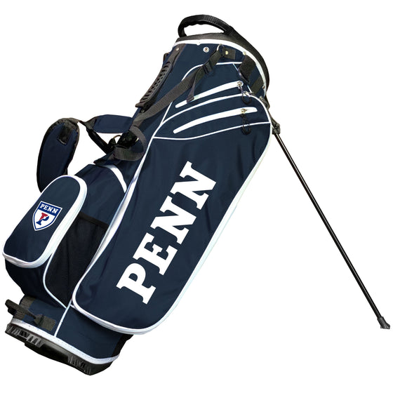 Pennsylvania Quakers Birdie Stand Golf Bag Navy