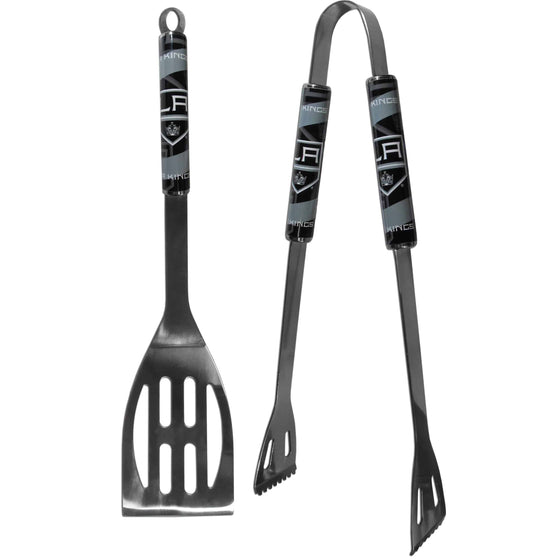 Los Angeles Kings�� 2 pc Steel BBQ Tool Set (SSKG) - 757 Sports Collectibles