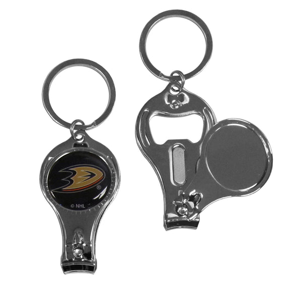 Anaheim Ducks�� Nail Care/Bottle Opener Key Chain (SSKG) - 757 Sports Collectibles
