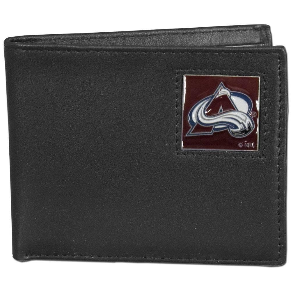 Colorado Avalanche�� Leather Bi-fold Wallet (SSKG) - 757 Sports Collectibles