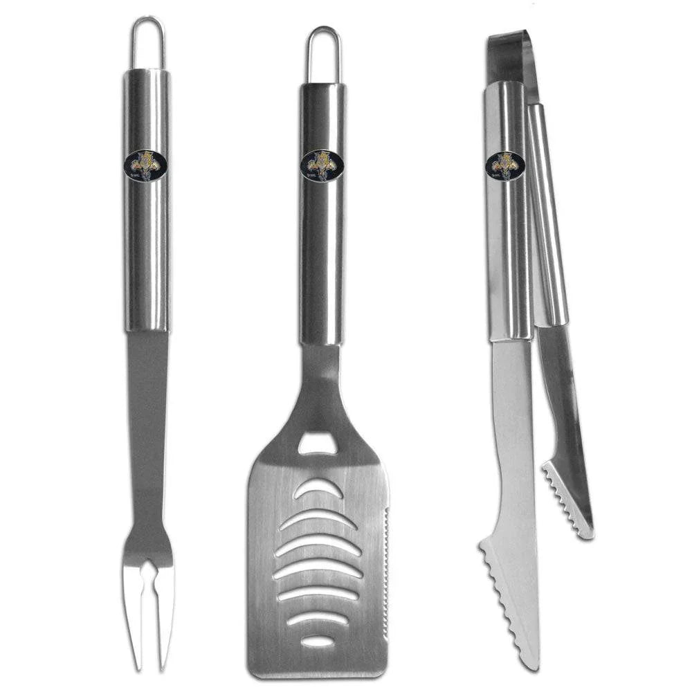 Florida Panthers�� 3 pc Stainless Steel BBQ Set (SSKG) - 757 Sports Collectibles