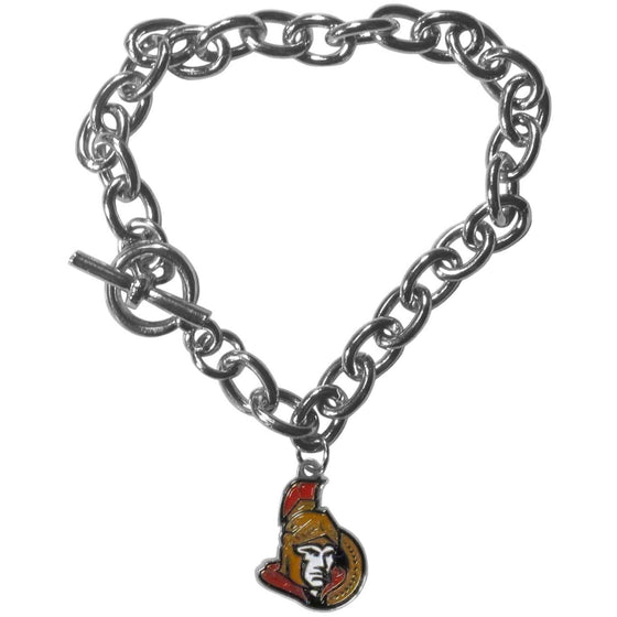 Ottawa Senators�� Charm Chain Bracelet (SSKG) - 757 Sports Collectibles
