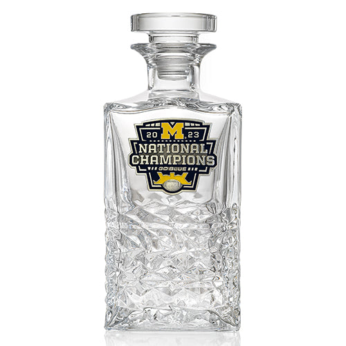 2023 Michigan Football Championship Heritage Decanter