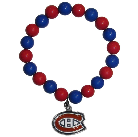 Montreal Canadiens�� Fan Bead Bracelet (SSKG) - 757 Sports Collectibles
