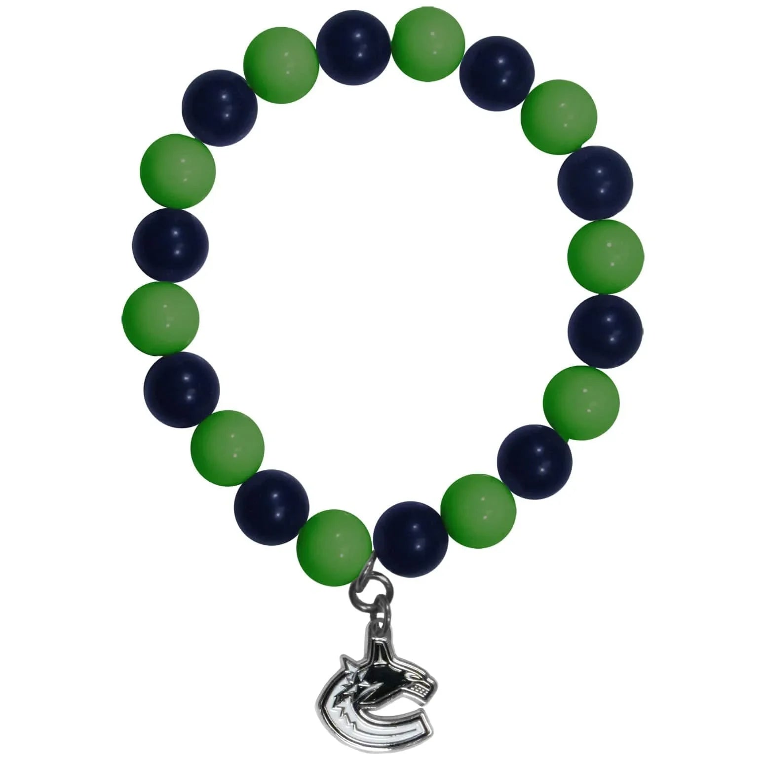 Vancouver Canucks�� Fan Bead Bracelet (SSKG) - 757 Sports Collectibles
