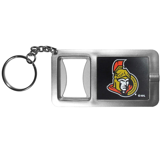 Ottawa Senators�� Flashlight Key Chain with Bottle Opener (SSKG) - 757 Sports Collectibles