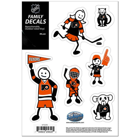 Philadelphia Flyers�� Family Decal Set Small (SSKG) - 757 Sports Collectibles