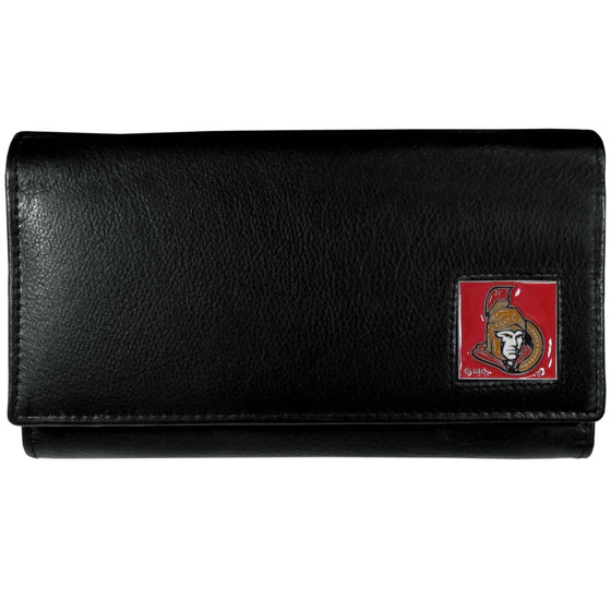 Ottawa Senators�� Leather Women's Wallet (SSKG) - 757 Sports Collectibles