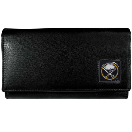 Buffalo Sabres�� Leather Women's Wallet (SSKG) - 757 Sports Collectibles
