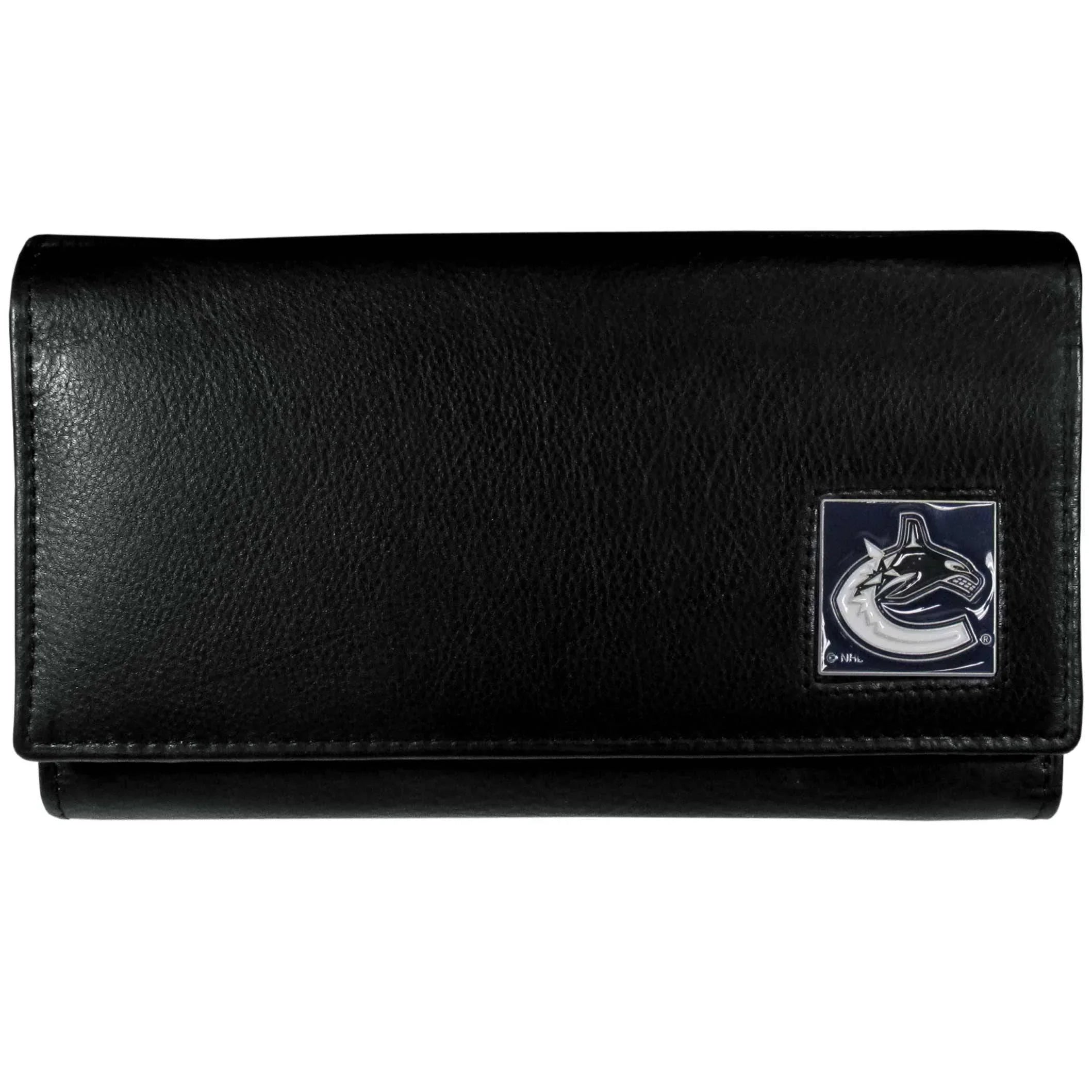 Vancouver Canucks�� Leather Women's Wallet (SSKG) - 757 Sports Collectibles